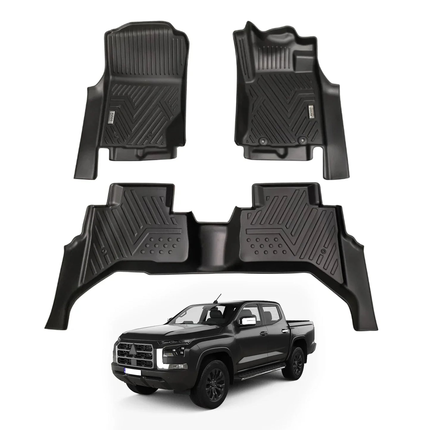 4WD FLOOR MATS - MITSUBISHI TRITON 2024 -