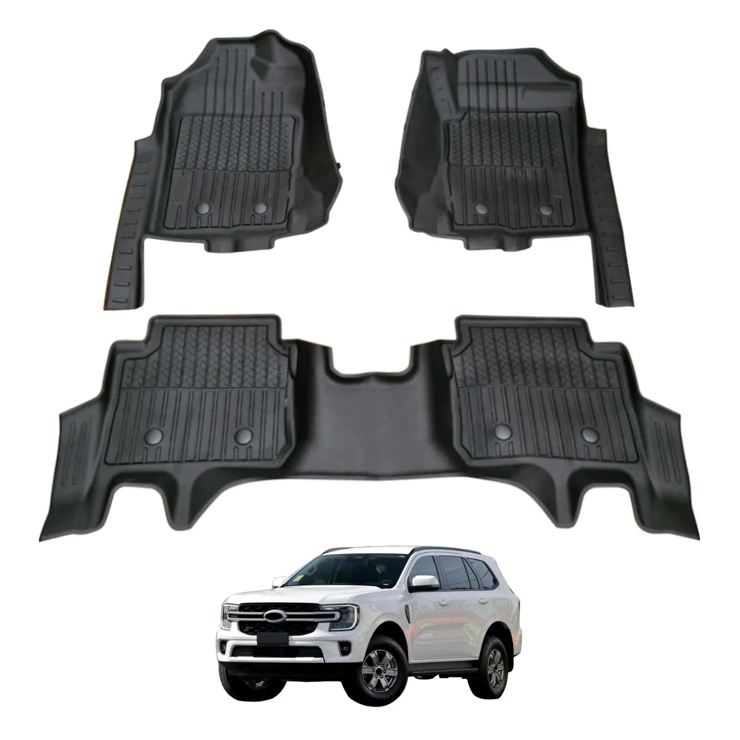 4WD FLOOR MATS - FORD EVEREST NEXT-GEN 2022-2025