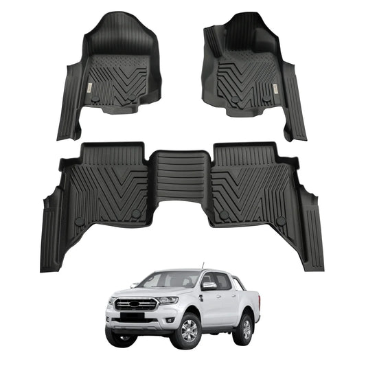 4WD FLOOR MATS (INJECTION) - FORD RANGER 2011-2022