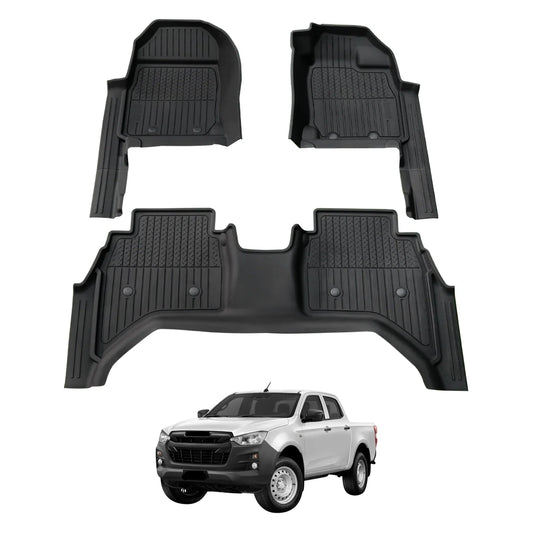 4WD FLOOR MATS (INJECTION) - ISUZU D-MAX 2020 -