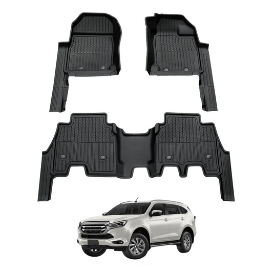 4WD FLOOR MATS (INJECTION) ISUZU MU-X 2021 -