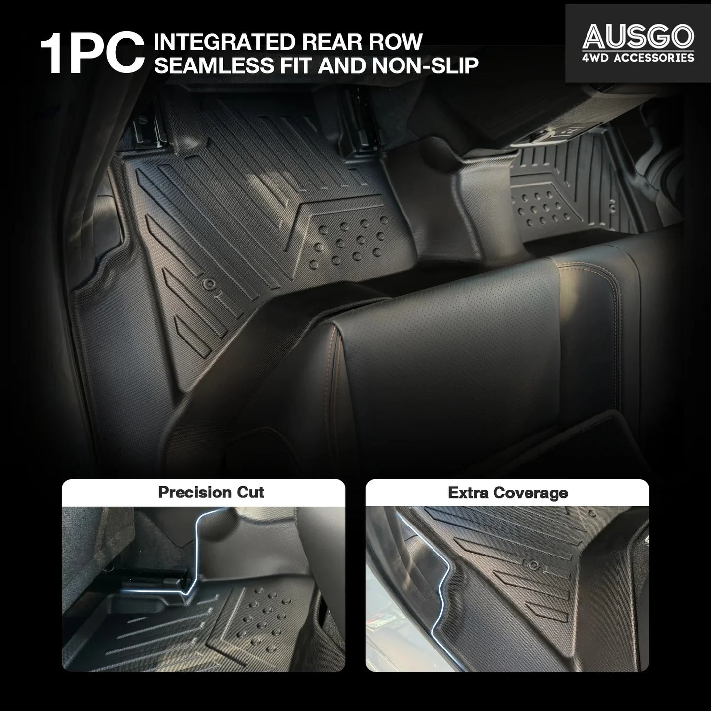 4WD FLOOR MATS - MITSUBISHI TRITON 2024 -