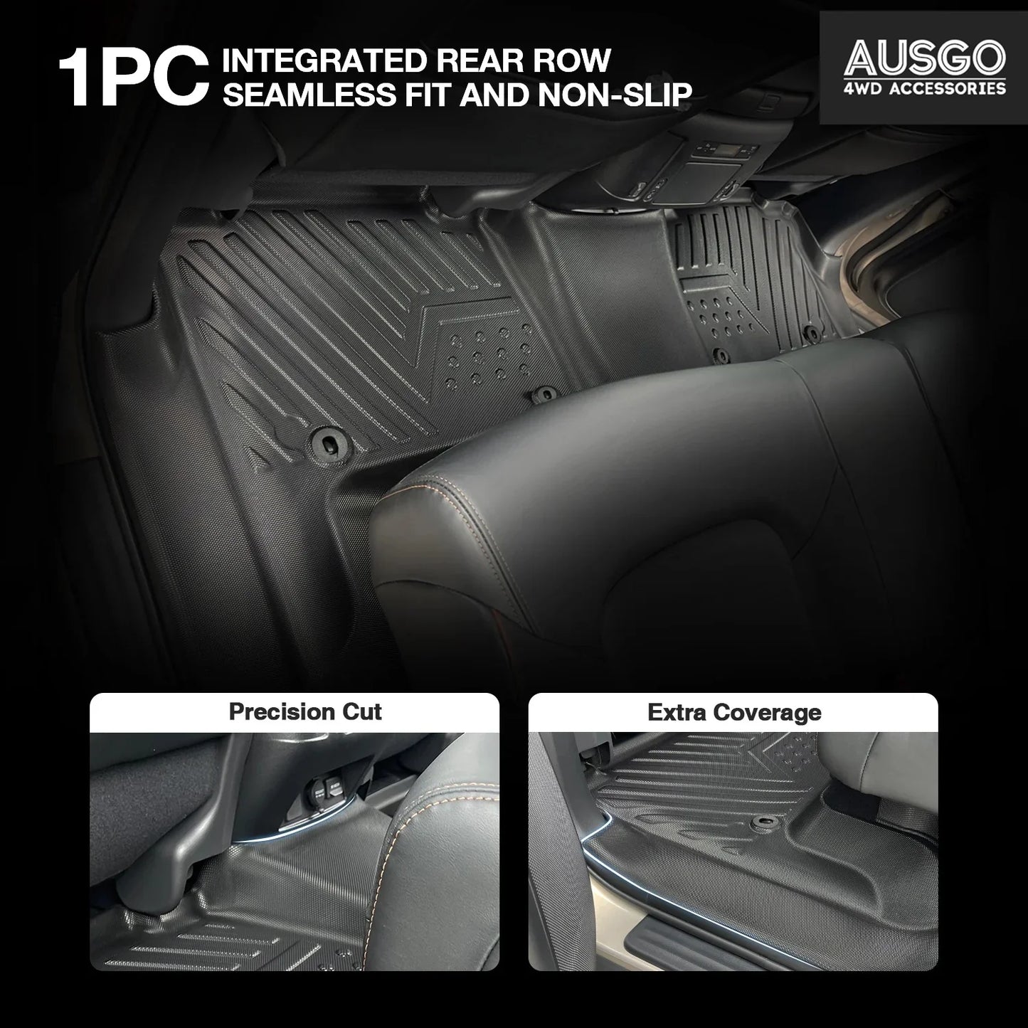 4WD FLOOR MATS - NISSAN PATROL Y62 2012 -