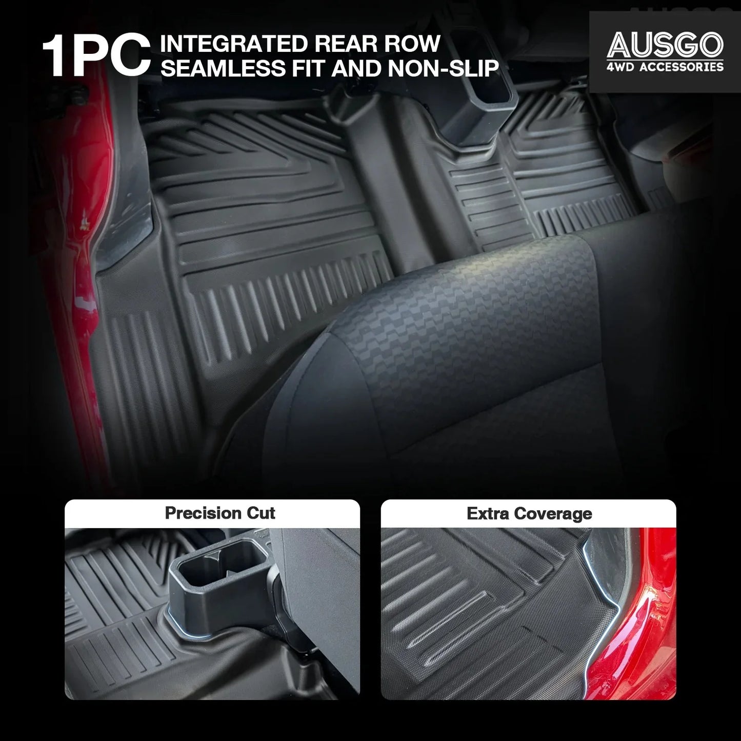 4WD FLOOR MATS - SUZUKI JIMNY 5-DOOR 2023 -